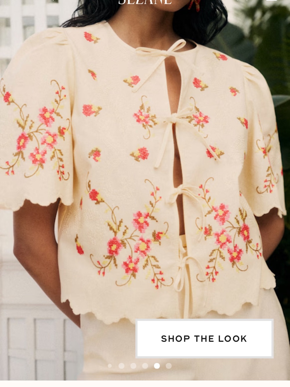 Sezane x Andion Zelia Blouse